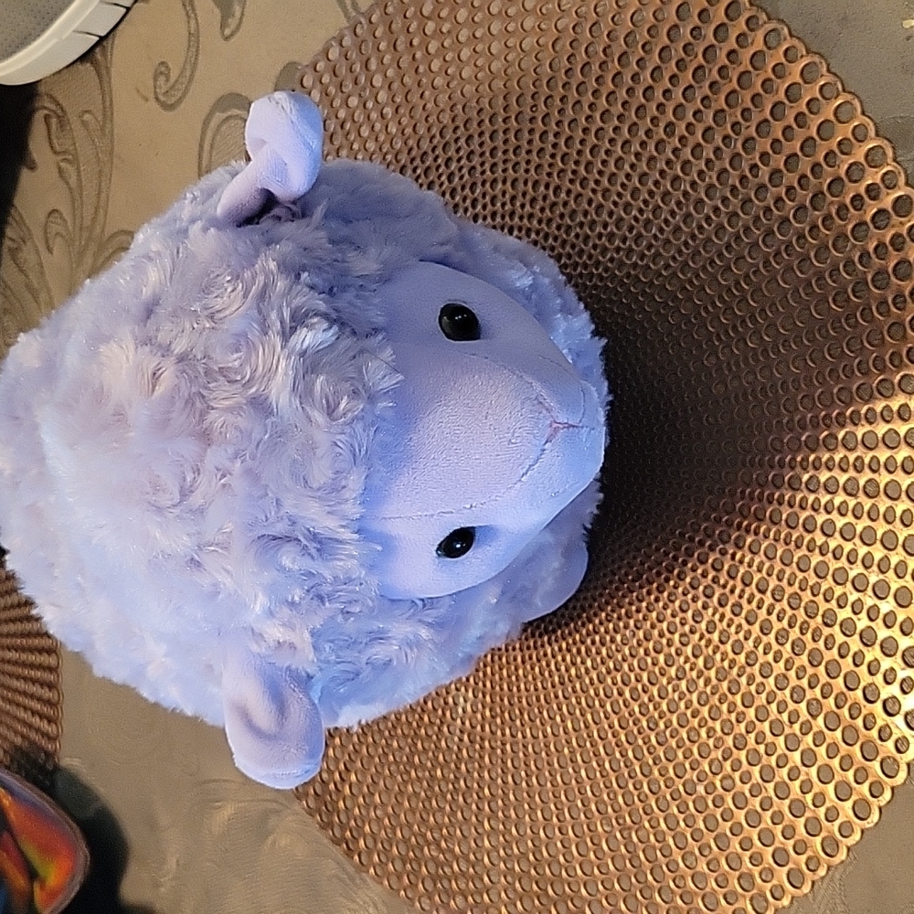 Purple Lamb Stuffed Animal